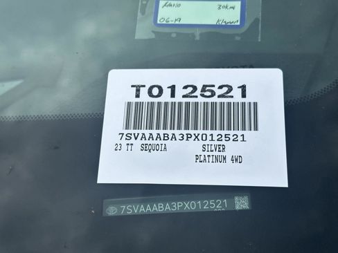 Used 2023 Toyota Sequoia Platinum AWD/4WD image 14
