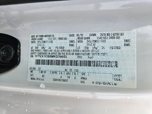 Used 2021 Ford F150 XL w/ Equipment Group 101A High image 30