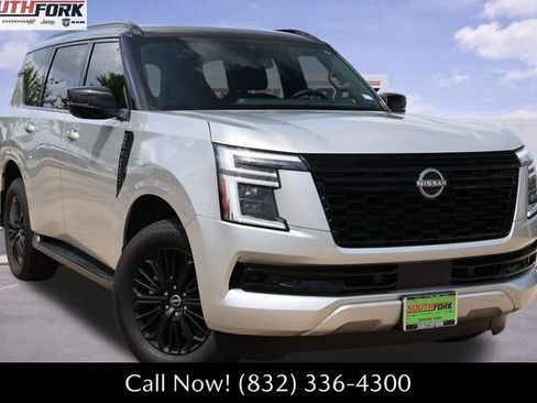 Used 2025 Nissan Armada SL w/ Captain's Chari Seat Package RWD image 1