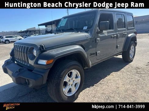 Used 2022 Jeep Wrangler Unlimited Sport AWD/4WD image 1