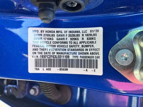 Used 2020 Honda Civic LX image 10