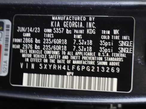 Used 2023 Kia Sorento EX image 37