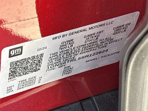Certified 2025 Chevrolet Tahoe High Country AWD/4WD image 33