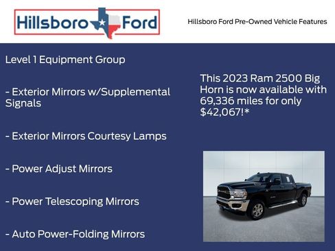 Used 2023 RAM 2500 Big Horn w/ Level 1 Equipment Group AWD/4WD image 9