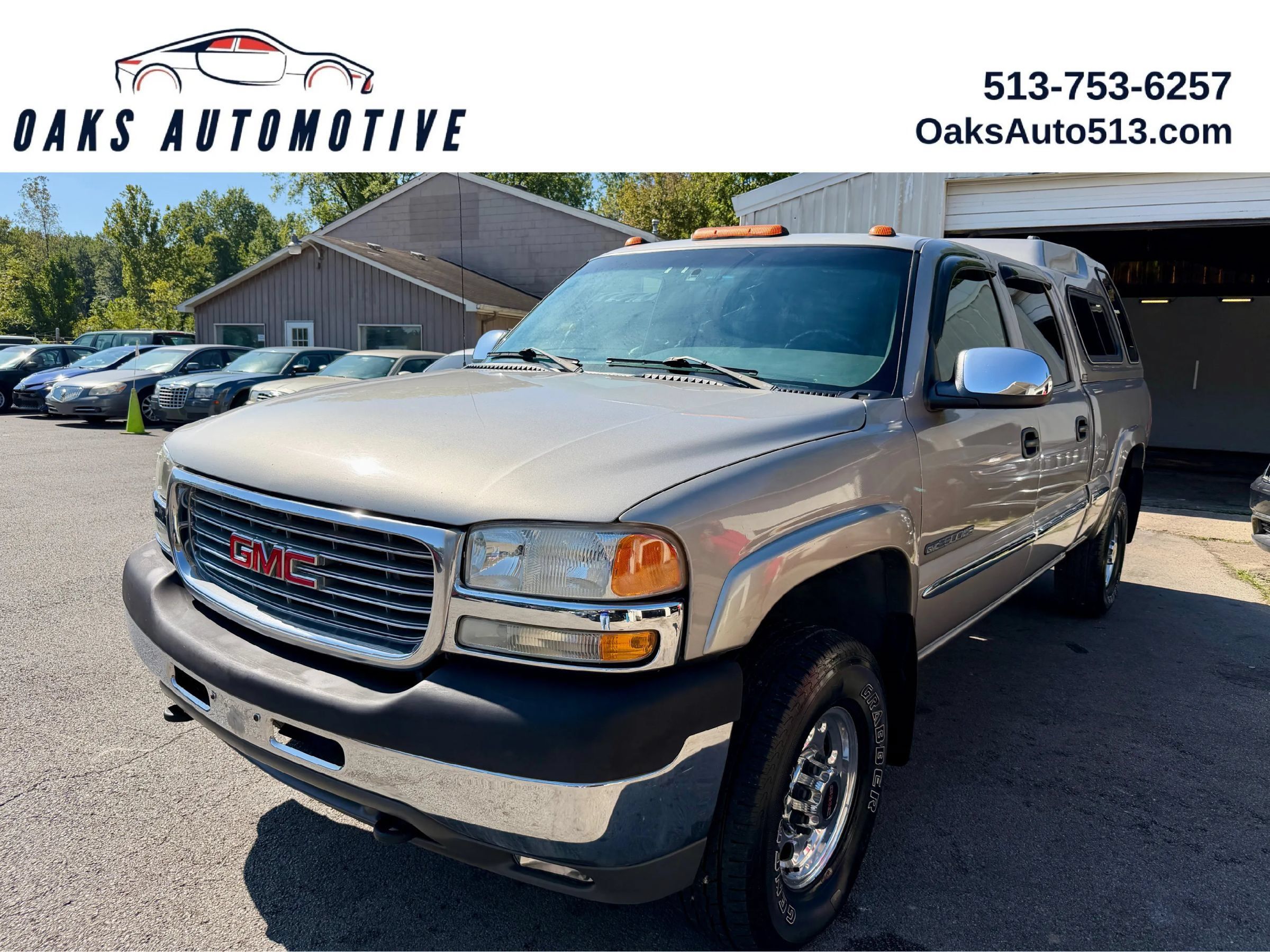 Used 2002 GMC Sierra 2500 4x4 Crew Cab HD w/ Snow Plow Prep Pkg image 1