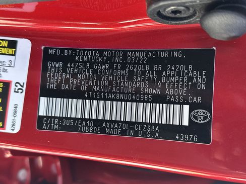 Certified 2022 Toyota Camry SE image 34