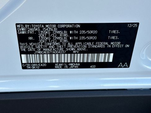 New 2026 Toyota bZ Limited image 27