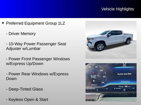 Used 2024 Chevrolet Silverado 1500 LTZ w/ LTZ Premium Package AWD/4WD image 16
