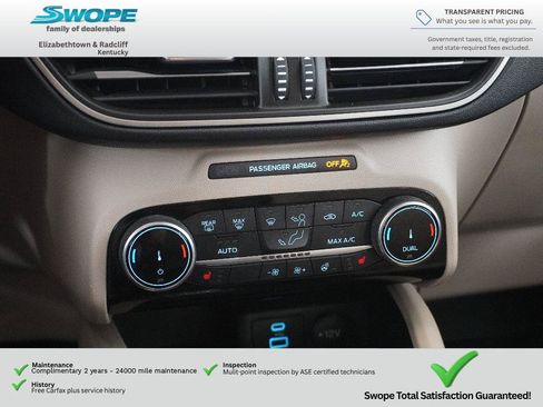 Certified 2022 Ford Escape SEL FWD image 27