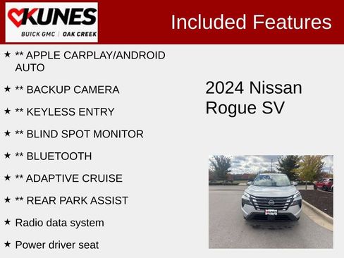 Used 2024 Nissan Rogue SV image 2