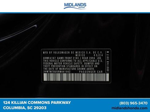 Used 2024 Volkswagen Jetta SE FWD image 22