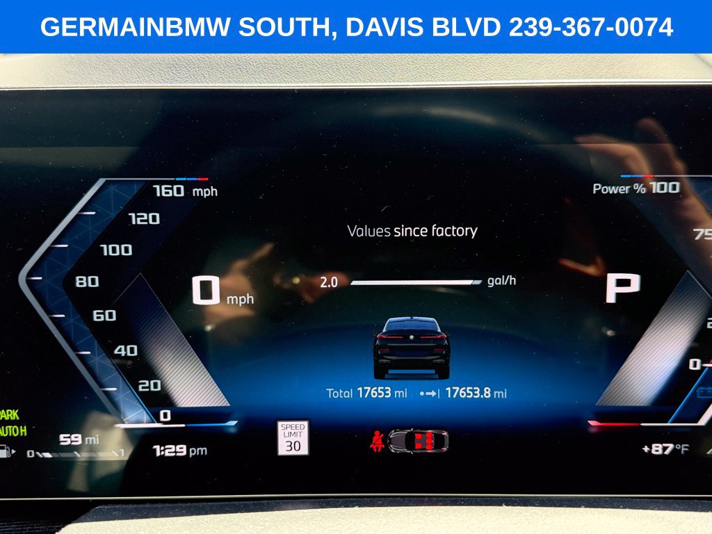 Certified 2026 BMW X6 M60i w/ Climate Comfort Package AWD/4WD image 13