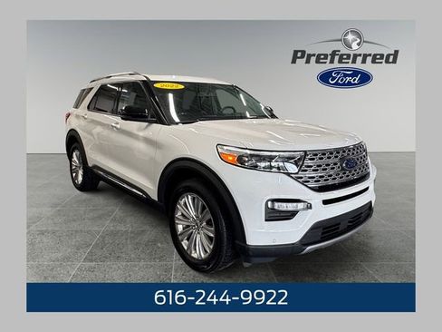Used 2022 Ford Explorer Limited w/ Equipment Group 301A AWD/4WD image 1