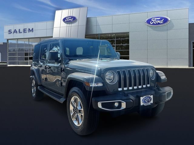 Used 2018 Jeep Wrangler Unlimited Sahara w/ Cold Weather Group AWD/4WD image 1