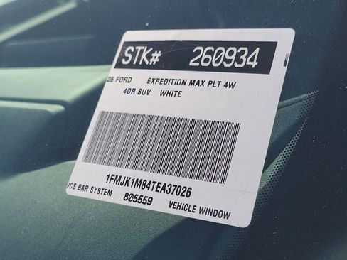 New 2026 Ford Expedition Max Platinum AWD/4WD image 31