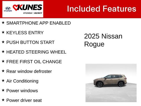 Used 2025 Nissan Rogue SV AWD/4WD image 3
