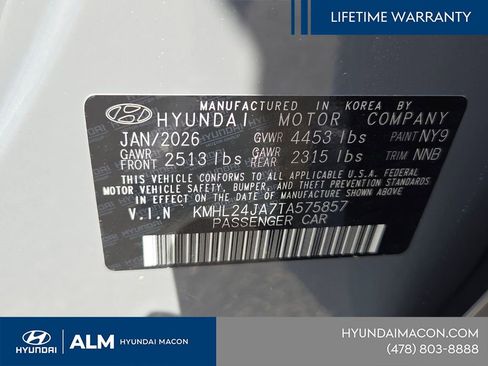 New 2026 Hyundai Sonata SE FWD image 13