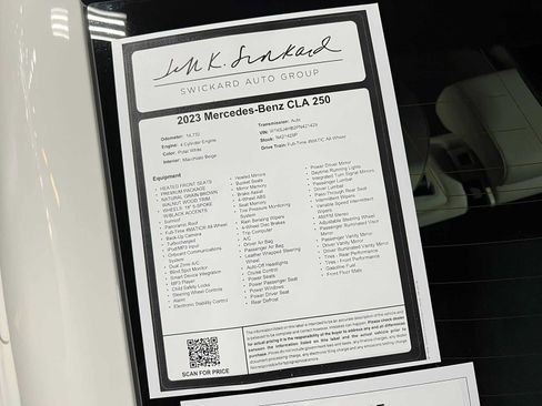 Certified 2023 Mercedes-Benz CLA 250 4MATIC image 42