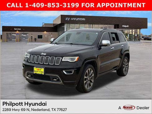 Used 2017 Jeep Grand Cherokee Overland RWD image 1