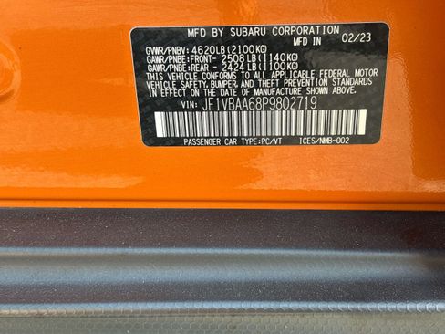 Used 2023 Subaru WRX AWD/4WD image 25