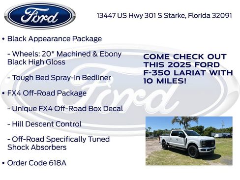 New 2025 Ford F350 Lariat w/ Lariat Ultimate Package image 20