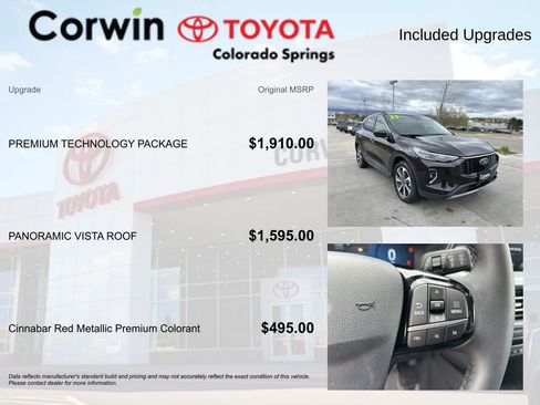 Used 2023 Ford Escape Platinum w/ Premium Technology Package AWD/4WD image 4