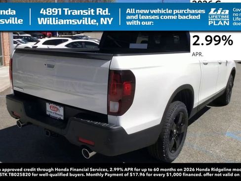 New 2026 Honda Ridgeline Black Edition image 8