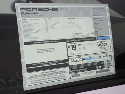 New 2026 Porsche Cayenne Coupe image 25