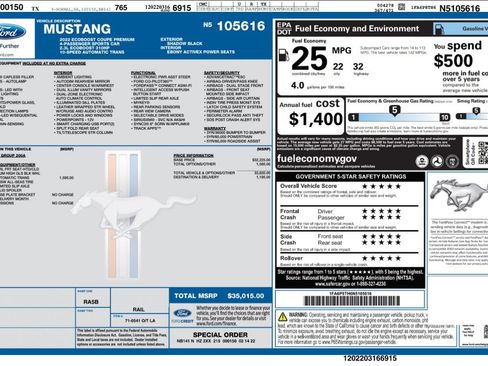 Used 2022 Ford Mustang Premium image 4