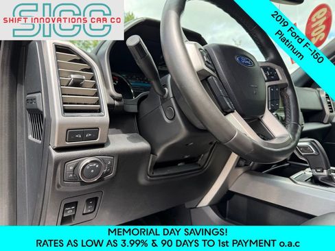 Used 2019 Ford F150 Platinum w/ Technology Package AWD/4WD image 14
