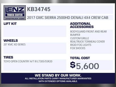 Used 2017 GMC Sierra 2500 Denali w/ Duramax Plus Package