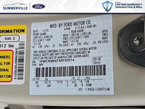 New 2025 Ford Bronco Sport Big Bend w/ Convenience Package AWD/4WD image 35