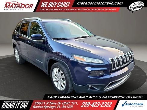 Used 2015 Jeep Cherokee Limited w/ Luxury Group FWD image 3