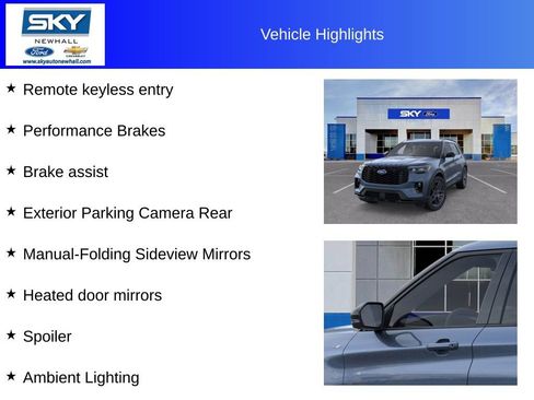 New 2026 Ford Explorer ST-Line w/ ST-Line Street Pack image 26