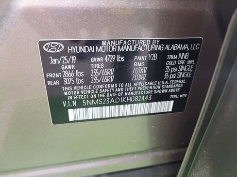 Used 2019 Hyundai Santa Fe SE image 33