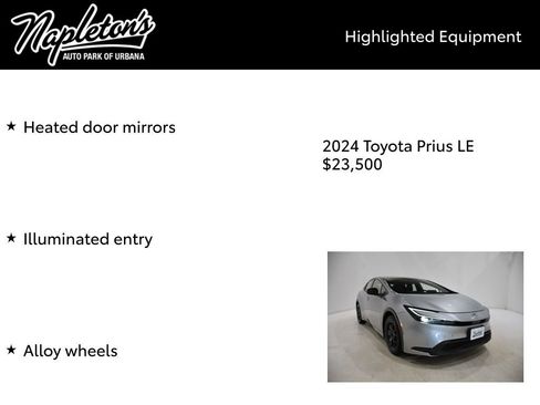Used 2024 Toyota Prius LE image 16