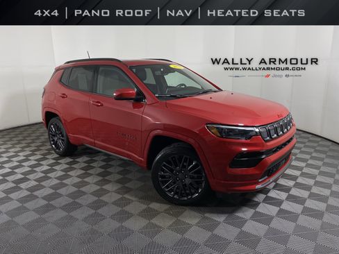 Used 2022 Jeep Compass Limited w/ (RED) Package image 1