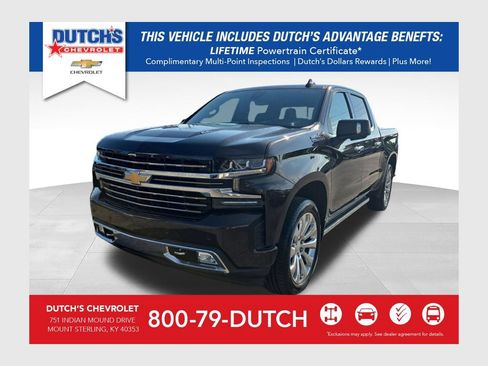 Used 2020 Chevrolet Silverado 1500 High Country w/ Technology Package AWD/4WD image 1