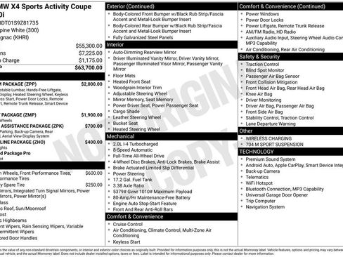 Used 2025 BMW X4 xDrive30i w/ Premium Package image 5