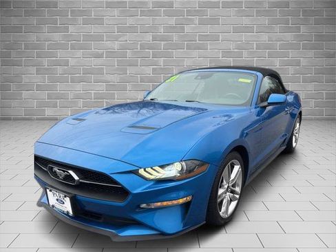 Used 2021 Ford Mustang Premium w/ Pony Package image 3