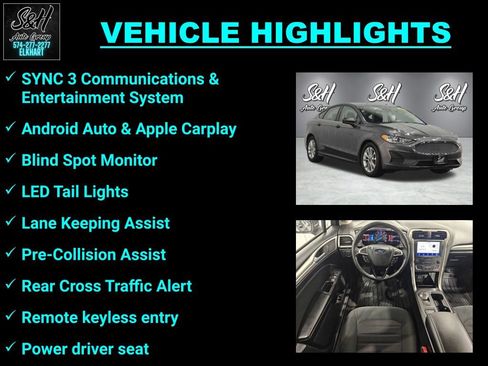 Used 2020 Ford Fusion SE image 3