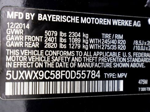 Used 2015 BMW X3 xDrive28i w/ Premium Package AWD/4WD image 43