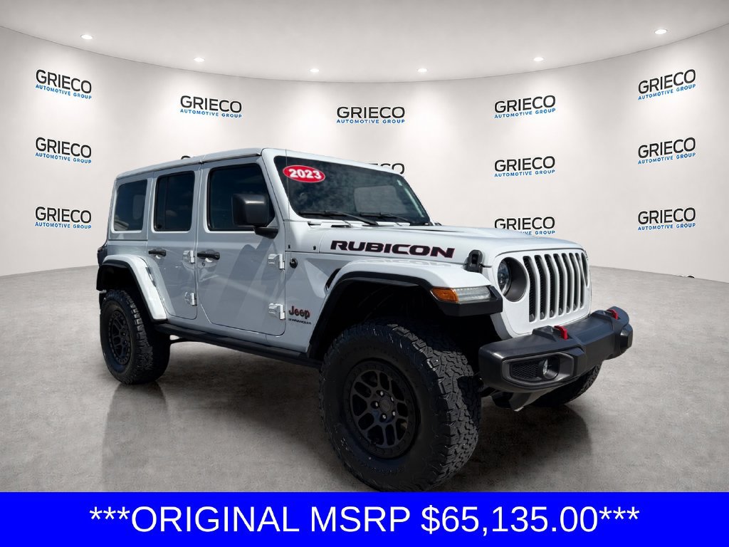Used 2023 Jeep Wrangler Unlimited Rubicon w/ Xtreme 35 Tire Package AWD/4WD image 1