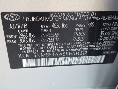 Used 2019 Hyundai Santa Fe FWD image 11