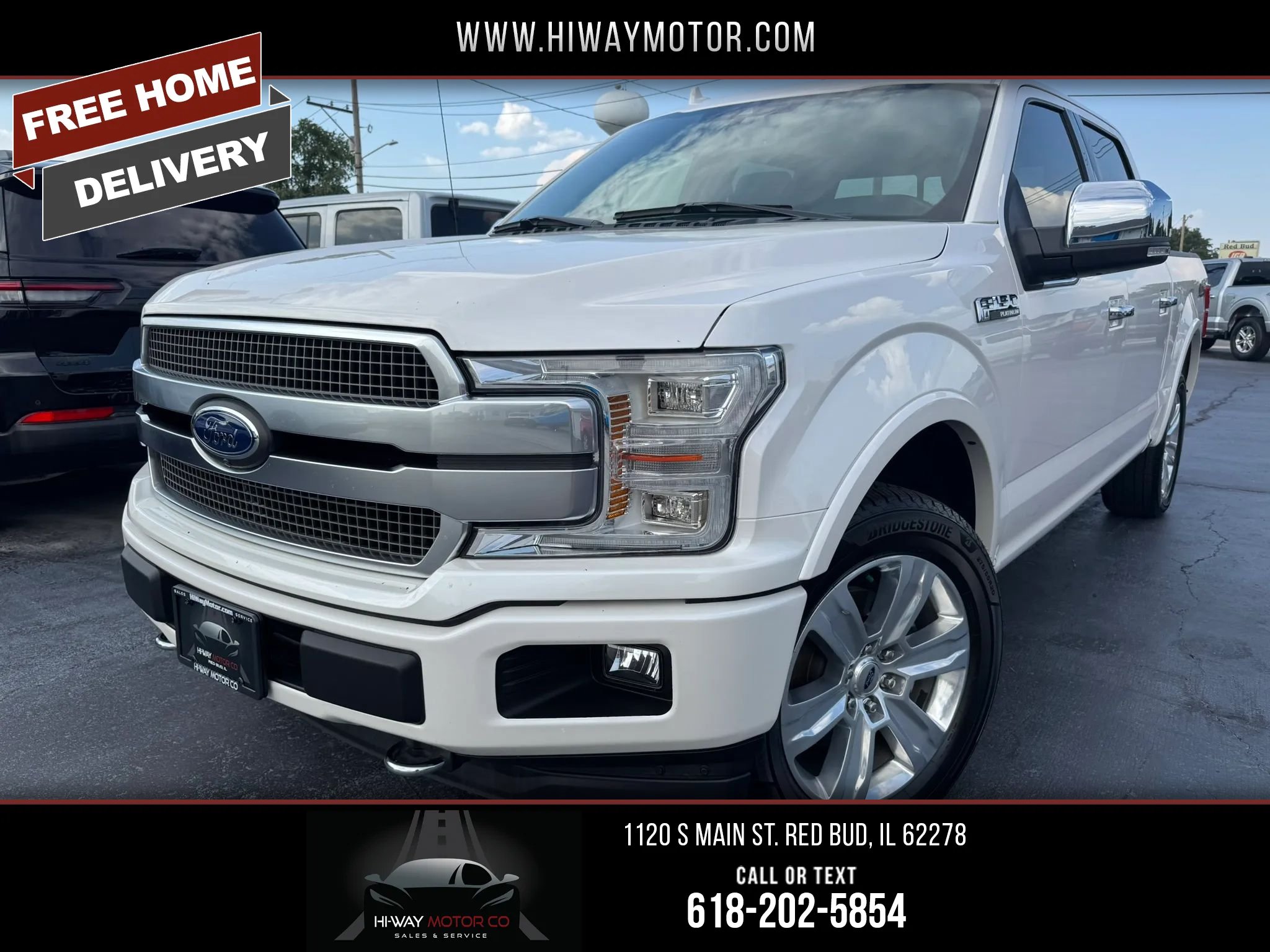 Used 2018 Ford F150 Platinum w/ Equipment Group 701A Luxury AWD/4WD image 1