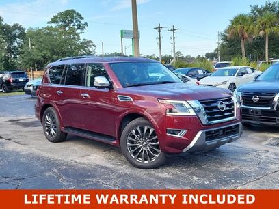 Used 2023 Nissan Armada Platinum w/ Captain's Chairs Package