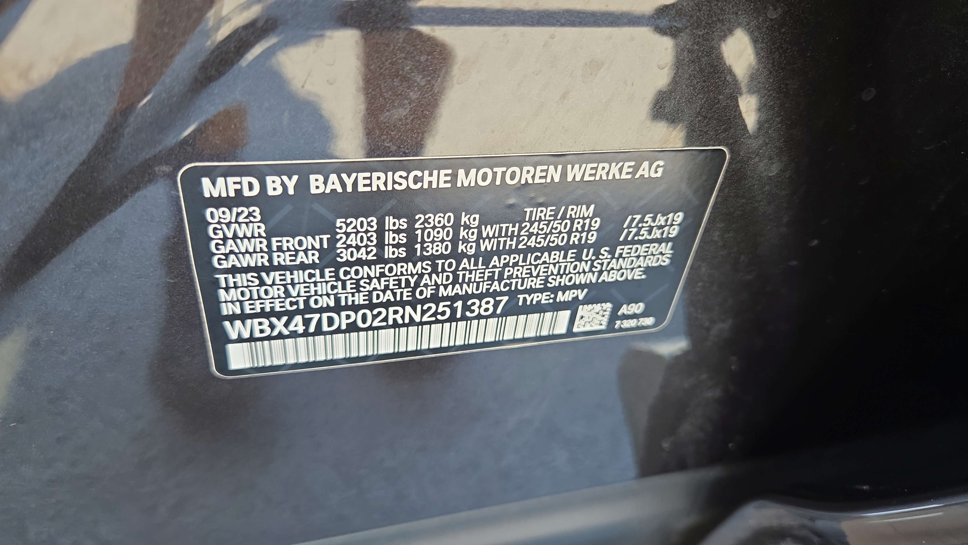 Certified 2024 BMW X3 sDrive30i w/ Premium Package w/ZPA RWD image 21