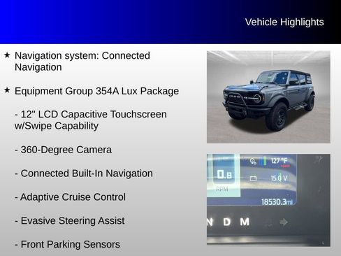 Used 2023 Ford Bronco Wildtrak AWD/4WD image 8
