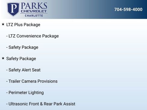 New 2026 Chevrolet Silverado 1500 LTZ w/ Technology Package image 14