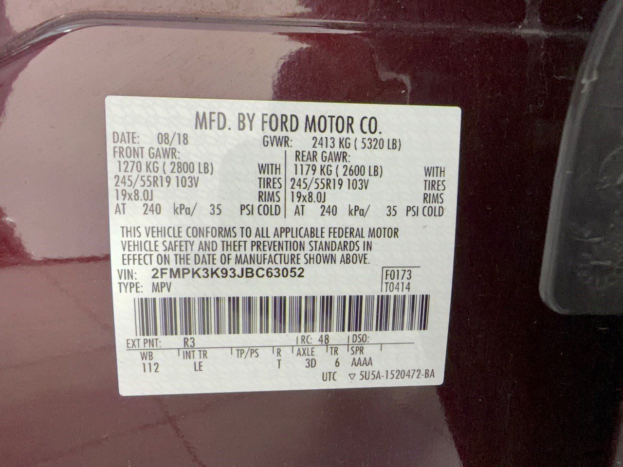 Used 2018 Ford Edge Titanium FWD image 31